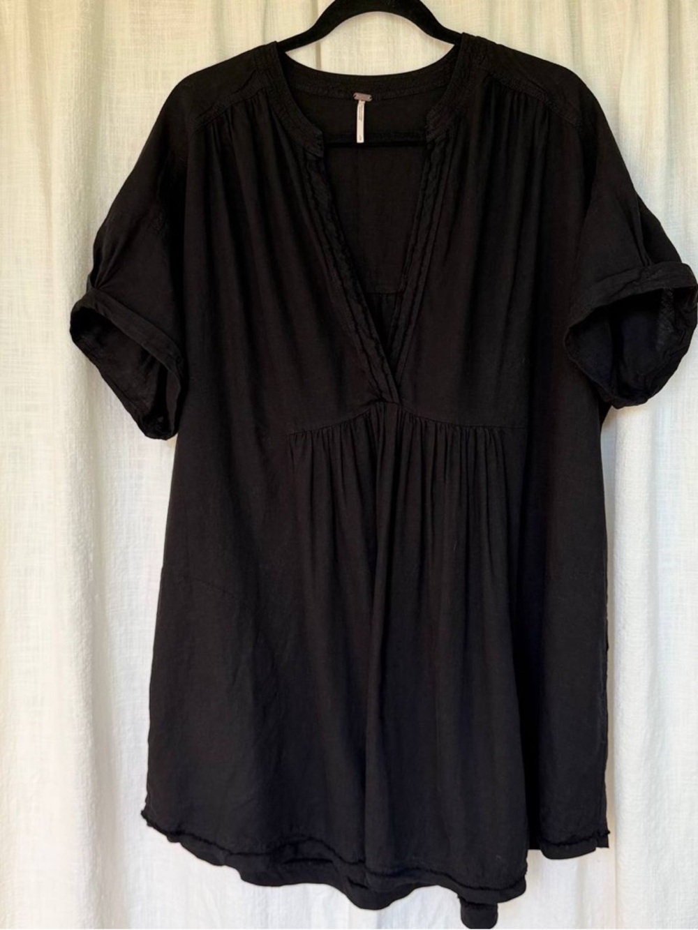 Free People black tunic dress